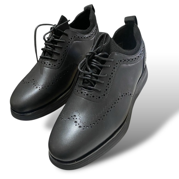Bruno Marc Maxflex Wingtip Brogue Oxford Casual Shoes Mens 8.5 Business Casual main image 14